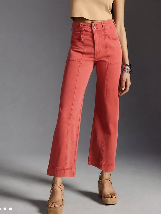 Pilcro Pants - Antropologie Pilcro High-Rise Seamed Pants size 28